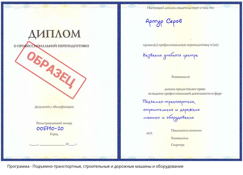 Подъемно-транспортные, строительные и дорожные машины и оборудование Лесосибирск